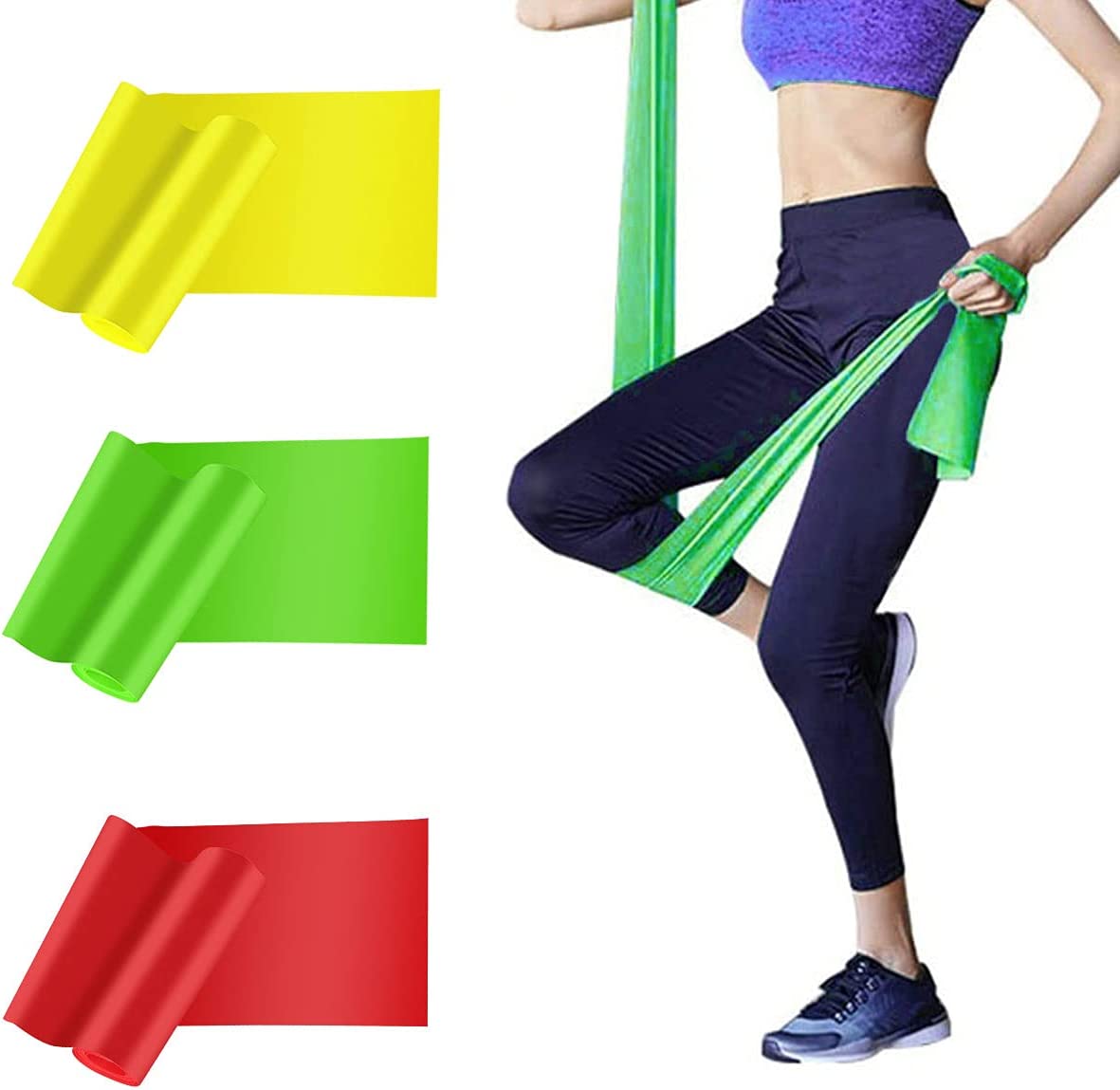 Resistance Bands, Exercise Bands, Elastic Workout Band For Women & Men,  Yoga Stretching Band For Strength Training, Fitness Accessories - Temu  United Arab Emirates